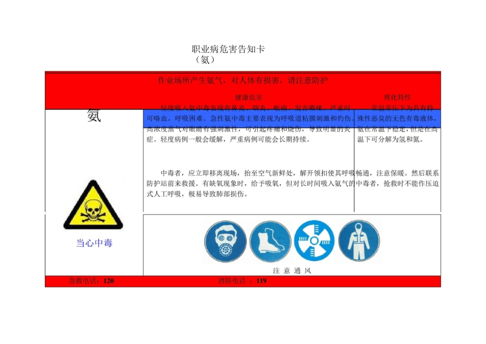 职业危害告知牌气体_第3页