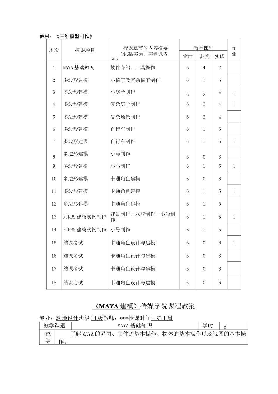 MAYA建模教案_第2页
