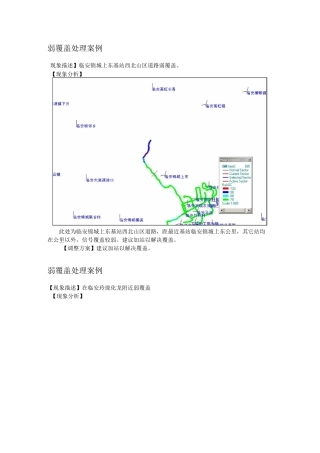 弱覆盖处理案例