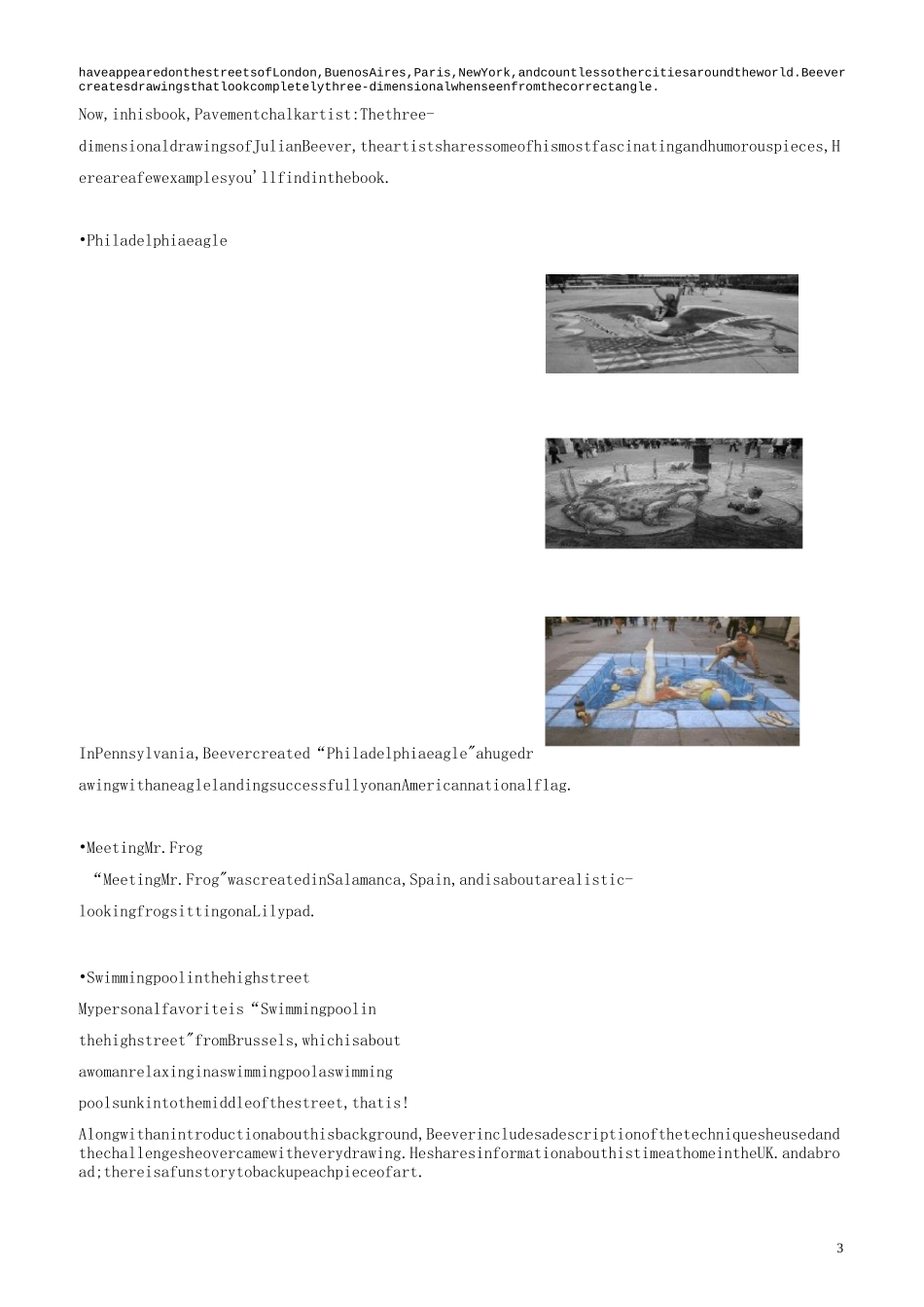 高考英语一轮复习 阅读理解训练(三)_第3页