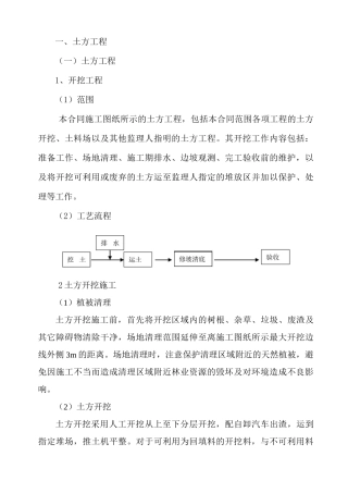 管网工程施工技术方案