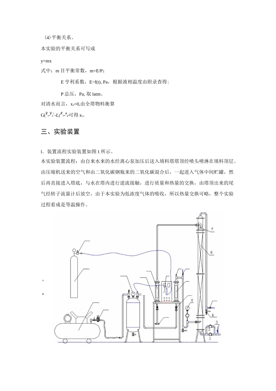 填料吸收塔体积传质系数的测定_第2页