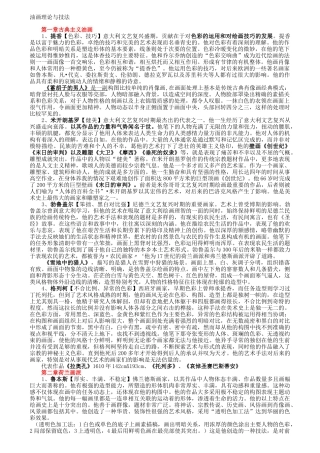 油画理论与技法(完整版)