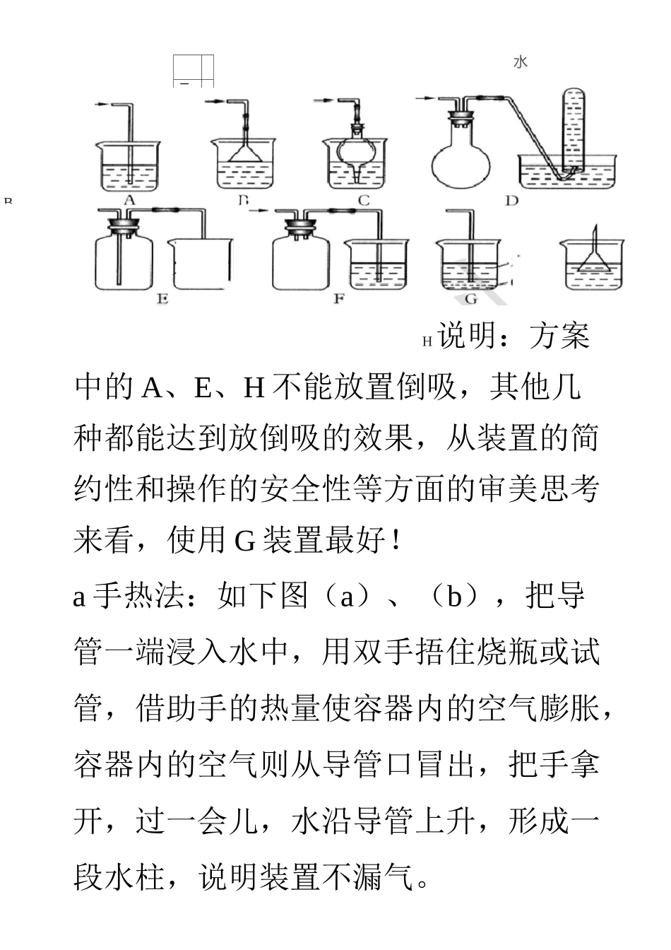 化学题防倒吸装置汇总_第2页