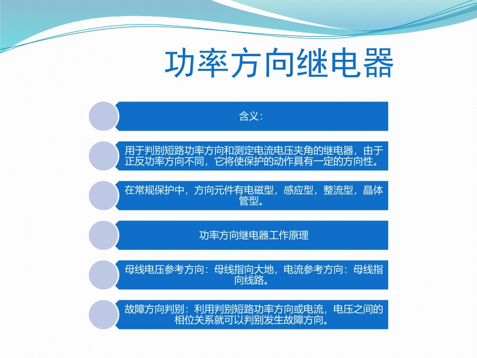 功率方向继电器_第1页