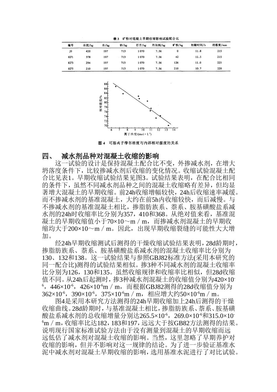 外加剂对混凝土收缩的影响_第3页