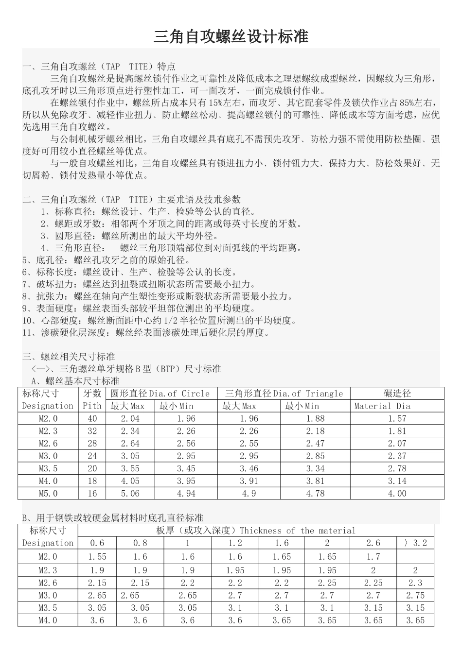 自攻三角牙的设计_第1页