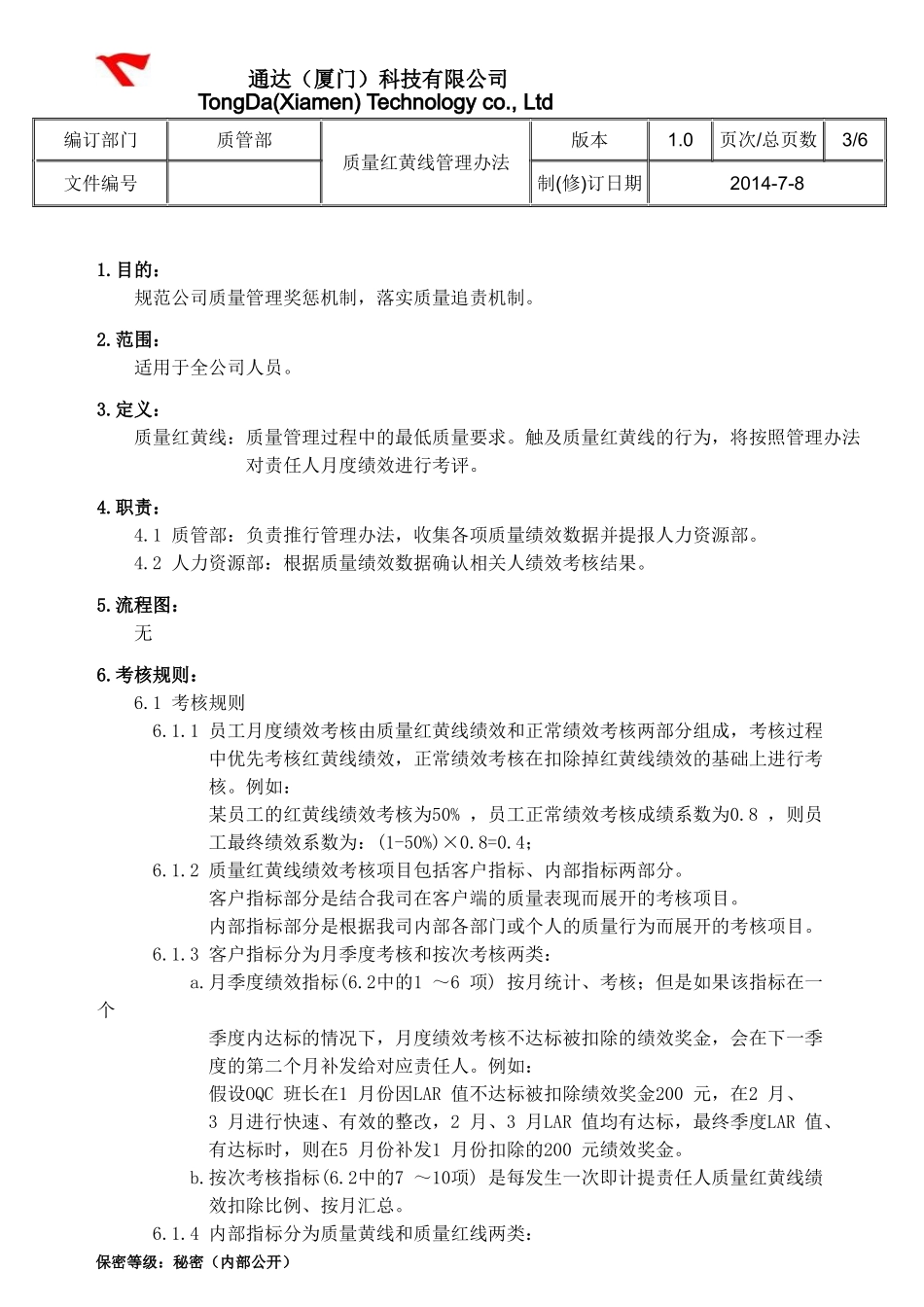 质量红线管理规定(华为版)_第3页