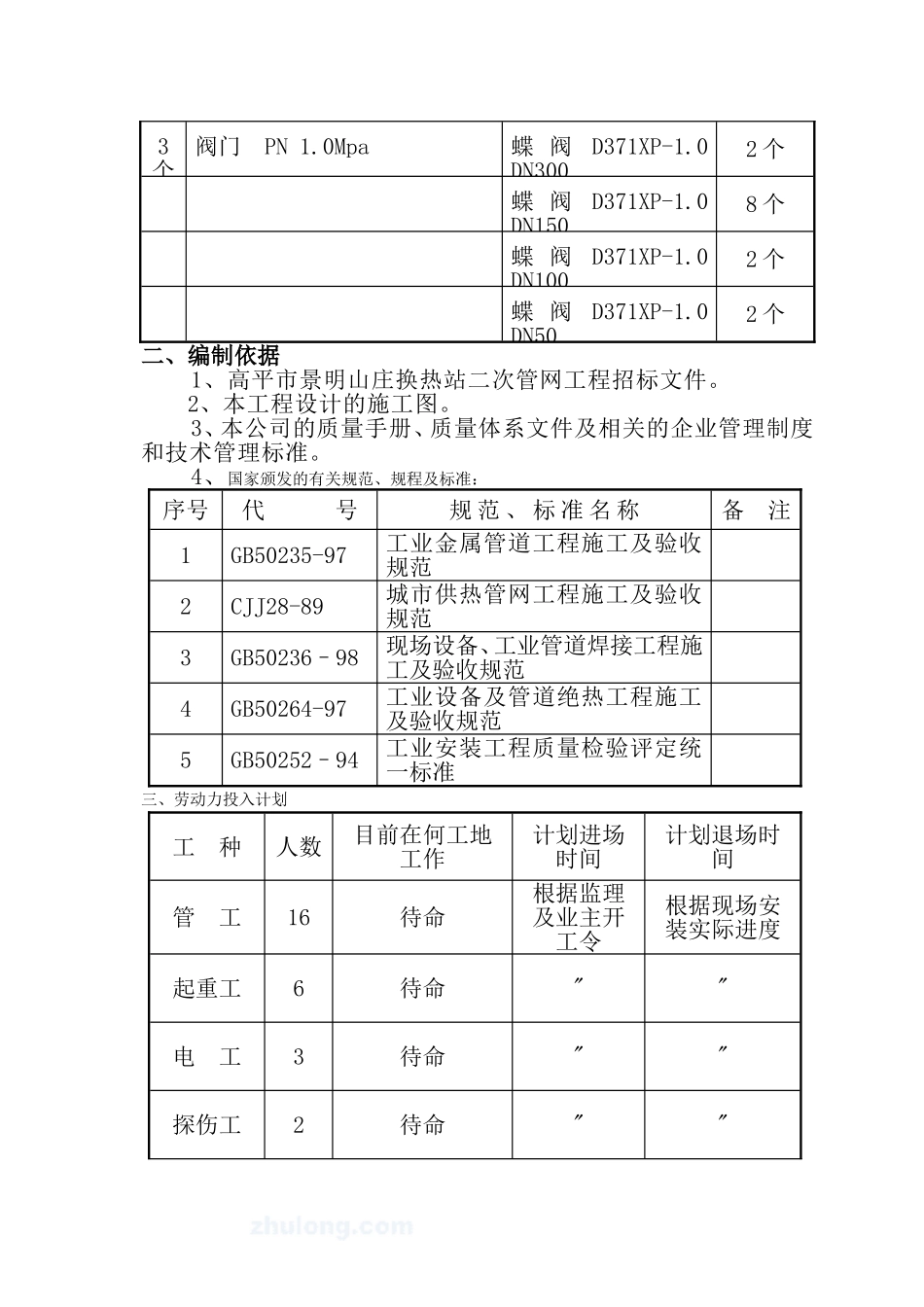 景明山庄换热站二次网工程1_第2页
