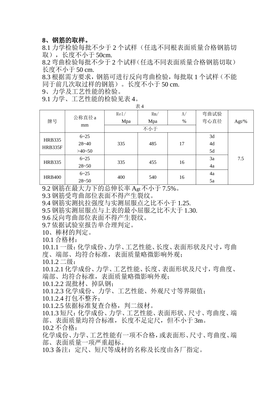 热轧带肋钢筋质检规程_第3页