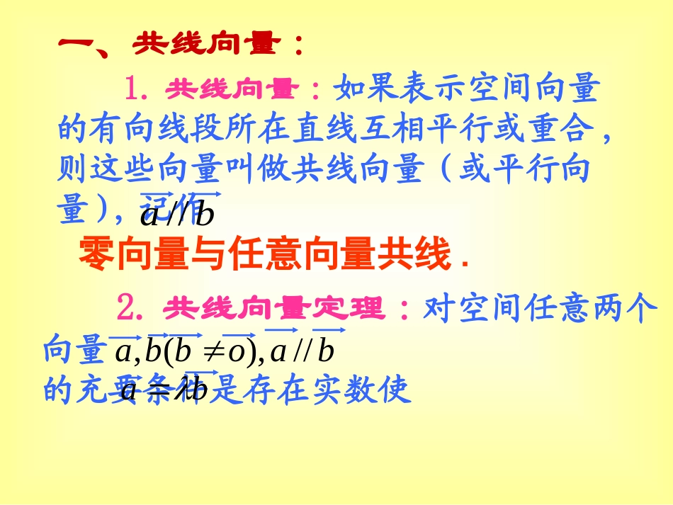 共线向量与共面向量_第2页