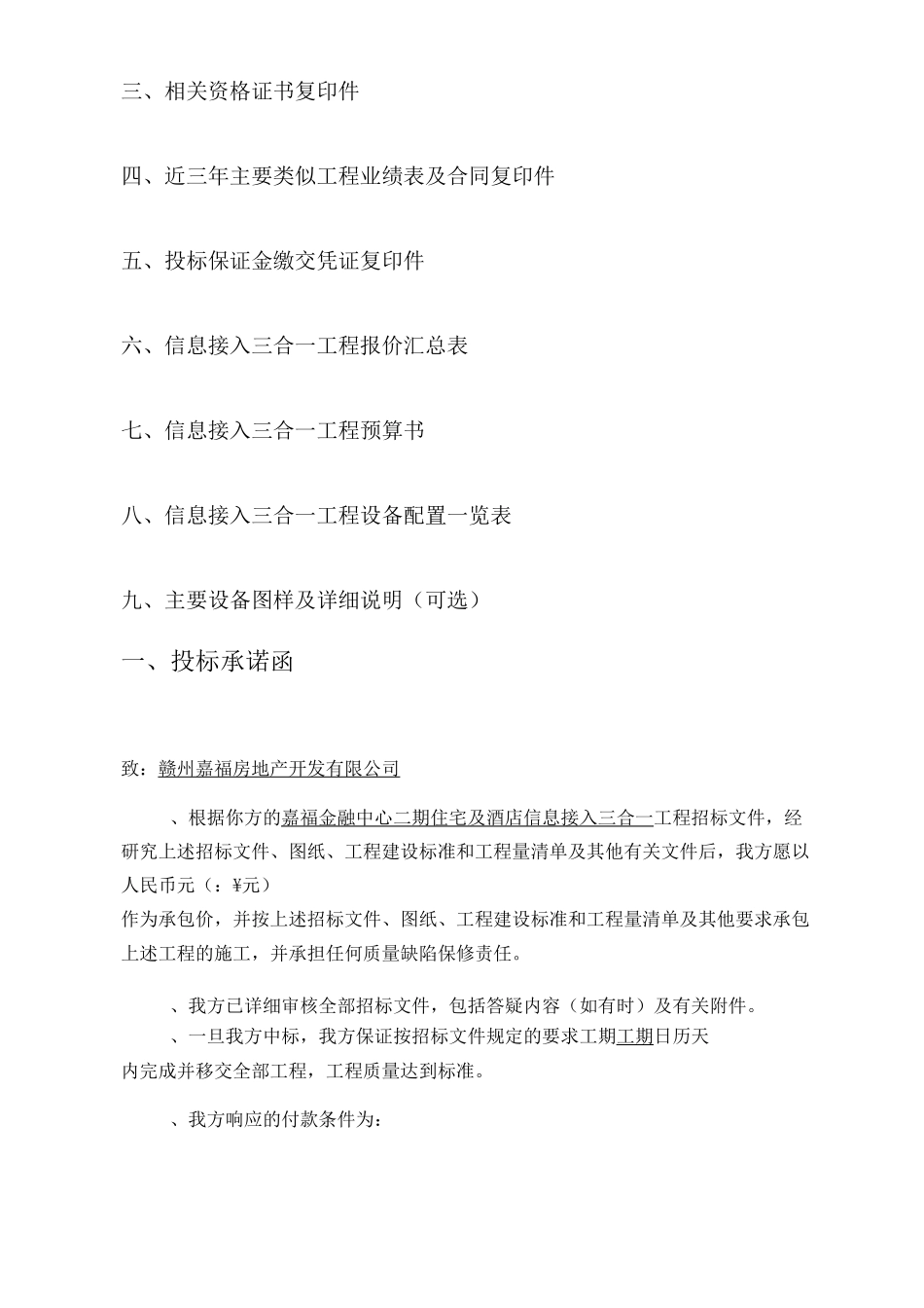 投 标 文 件_第2页