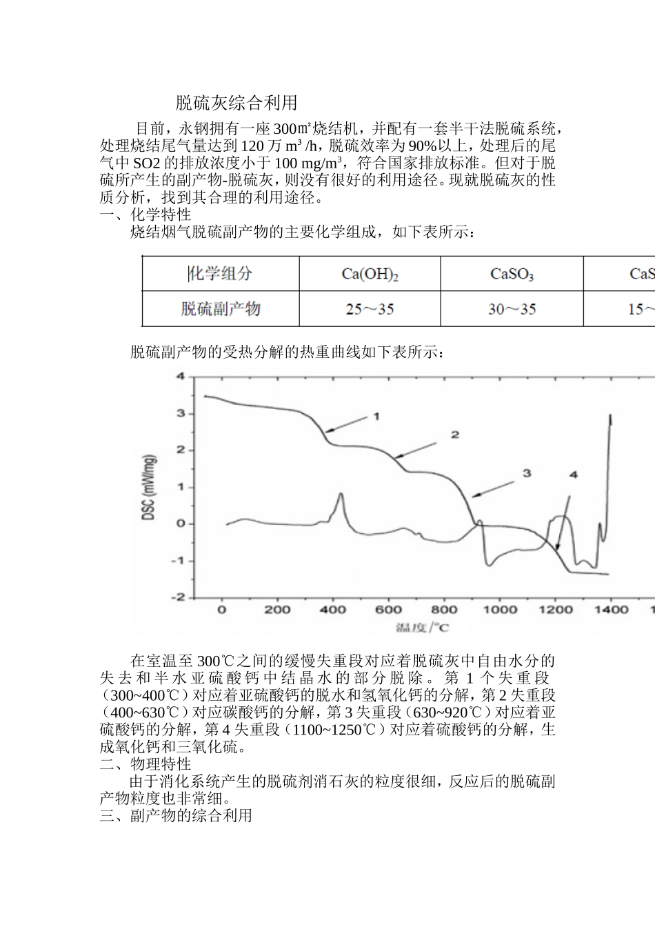 脱硫灰综合利用_第1页