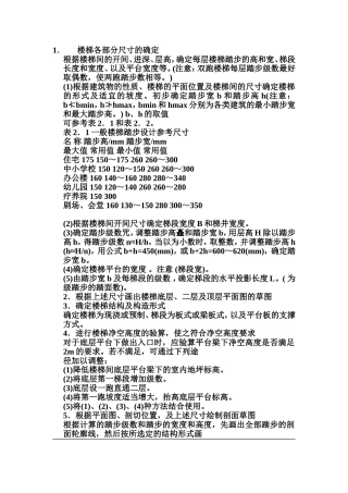 楼梯尺寸的确定[1]