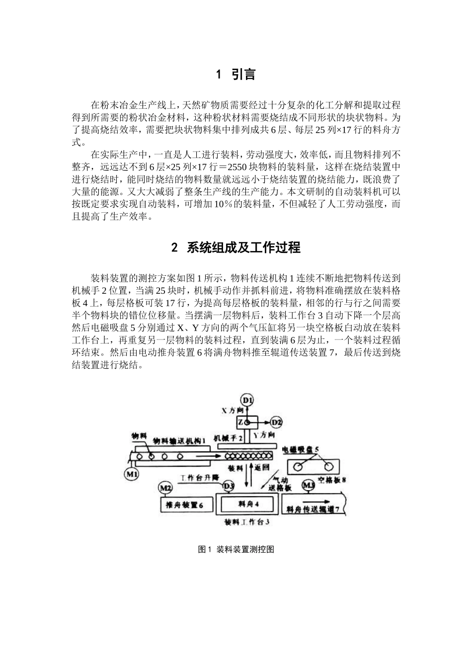 基于Controller Link网络的自动装料装置控制系统_第2页
