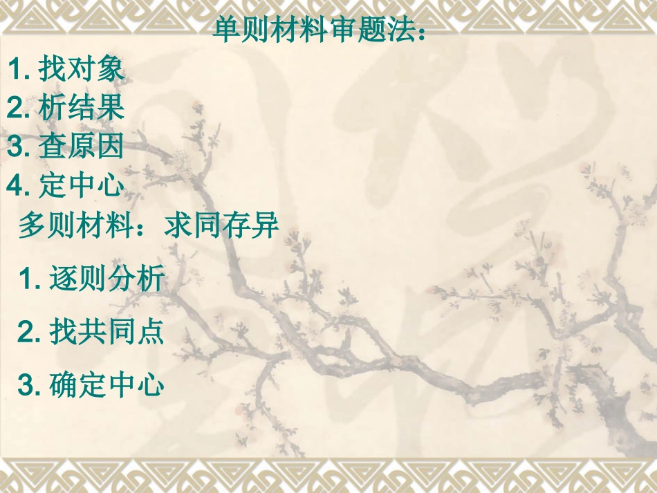 高三作文之：作文审题_第1页