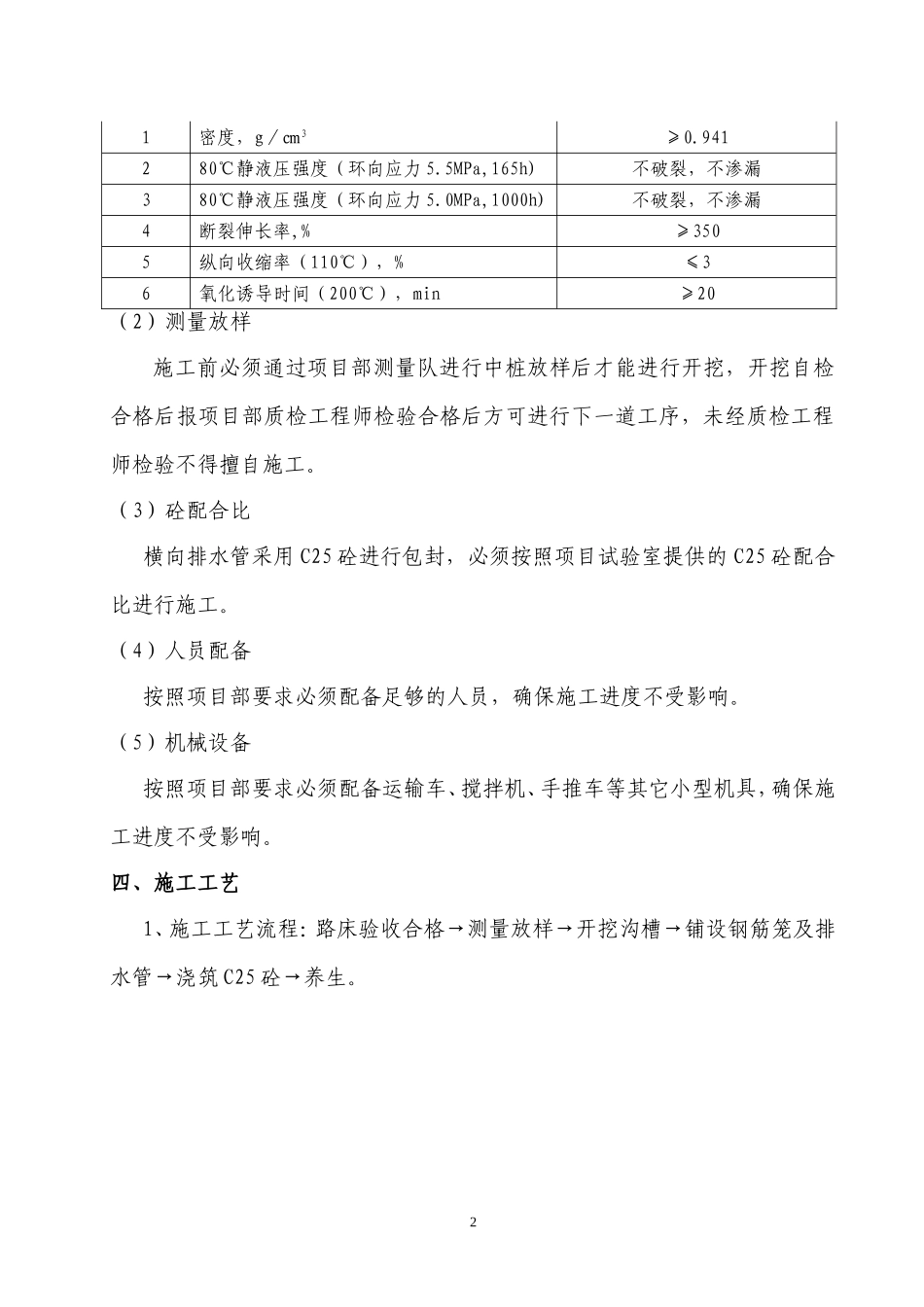 横向排水管技术交底_第2页