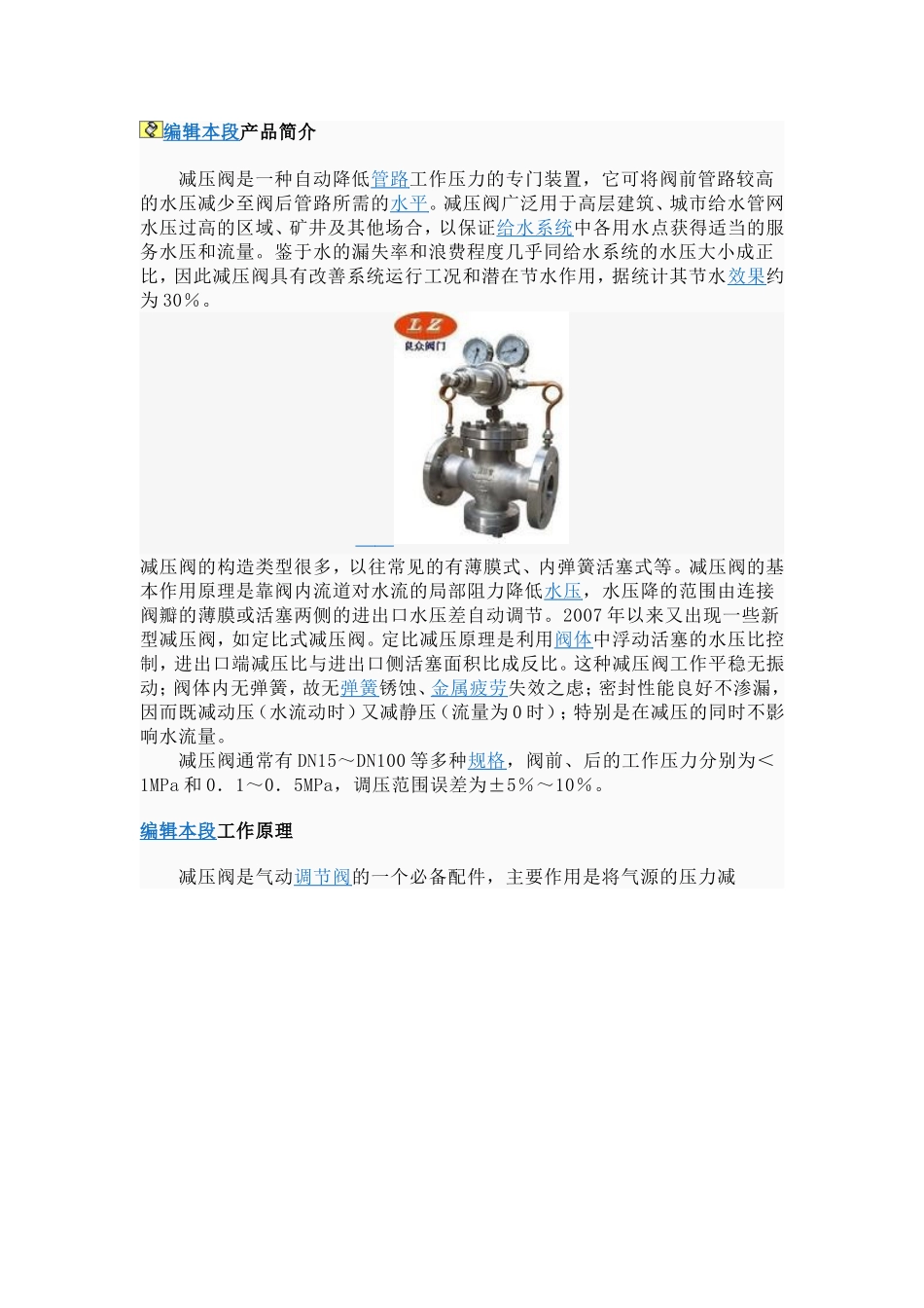 减压阀Microsoft Word 文档_第2页