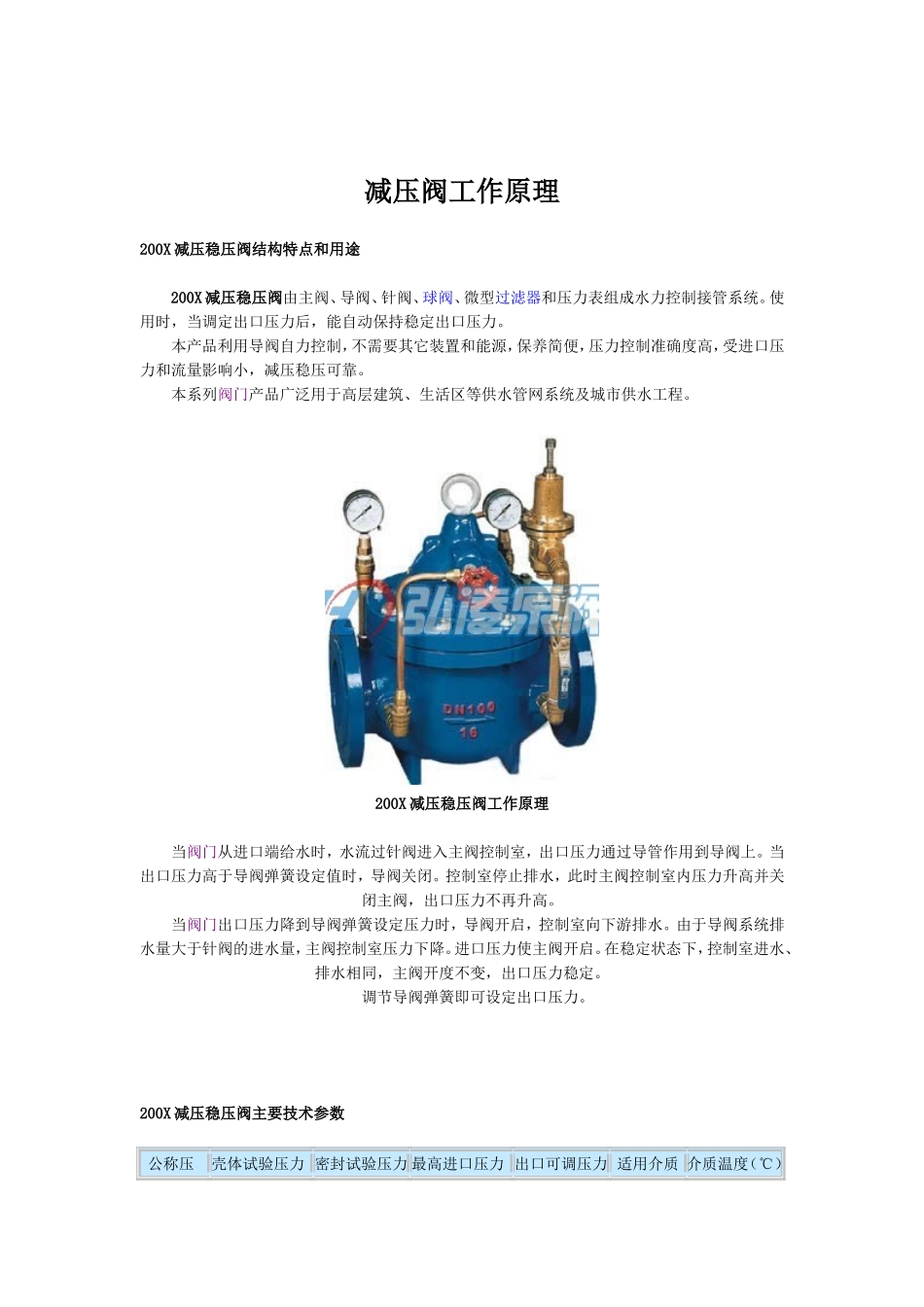 减压阀工作原理_第1页