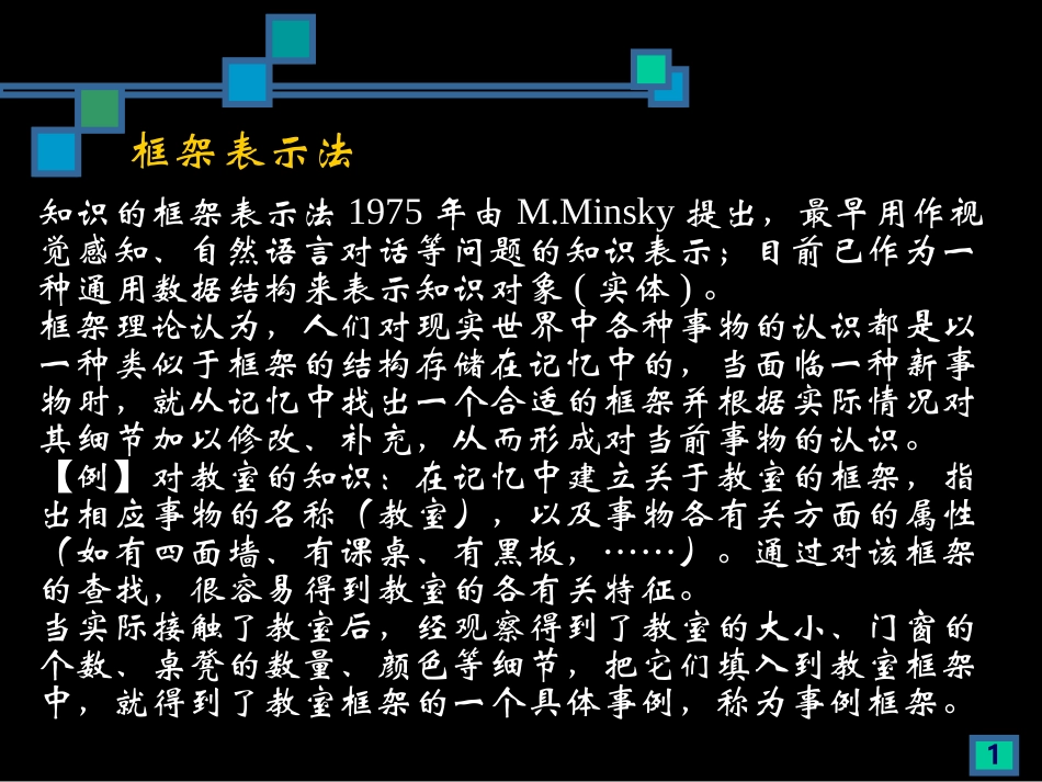 人工智能_第2章  知识表示方法_第1页