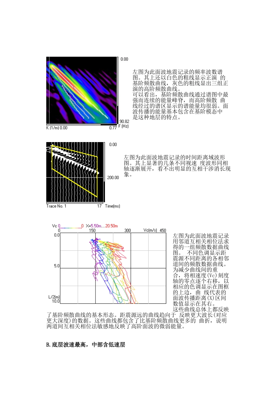 面波的频散特征和地层分层_第3页