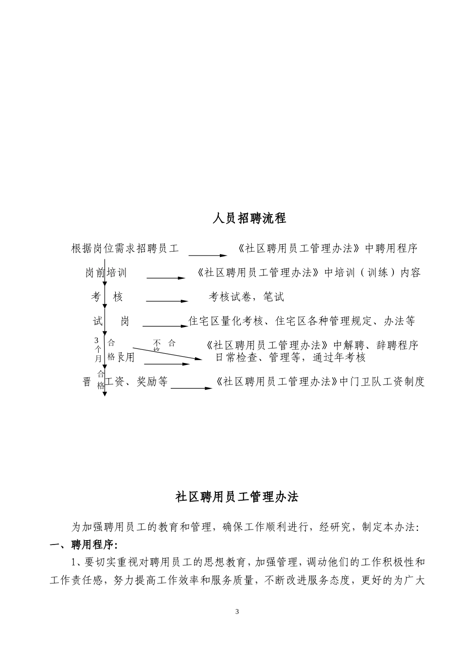 门卫管理程序及相关制度、规定_第3页