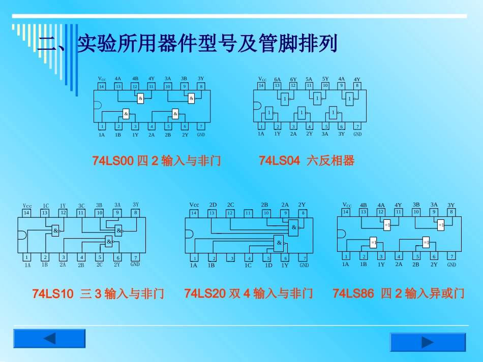 实验六 组合逻辑电路的设计_第3页
