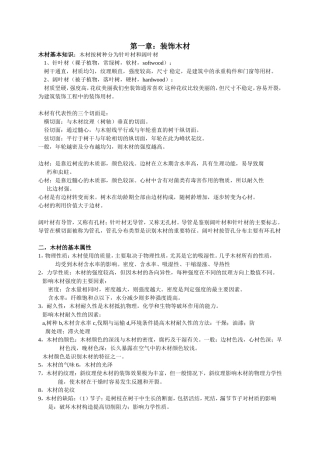 装饰材料与构造复习资料