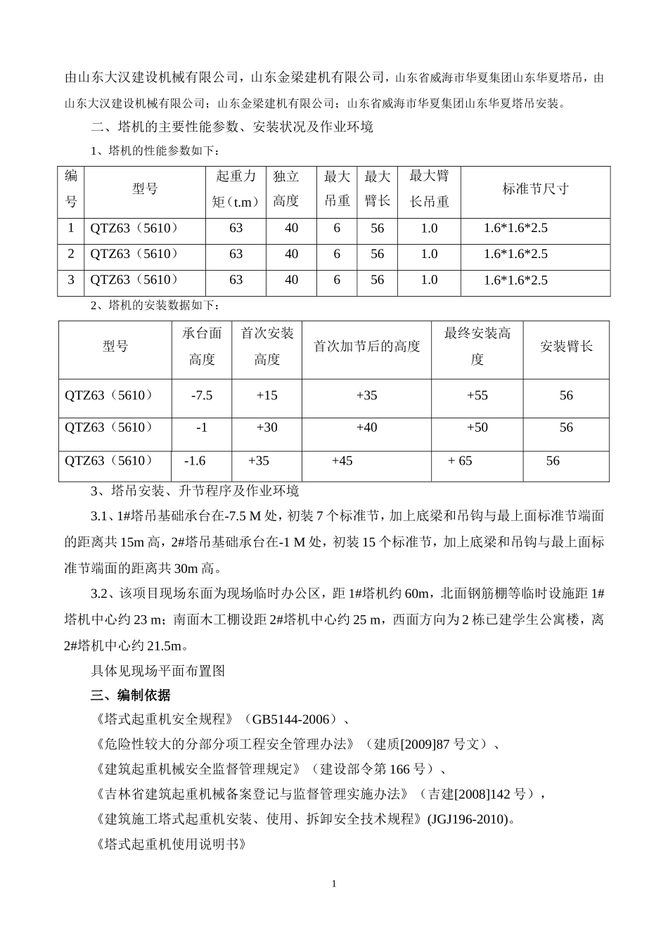 建筑密集区多塔安全施工方案_第2页