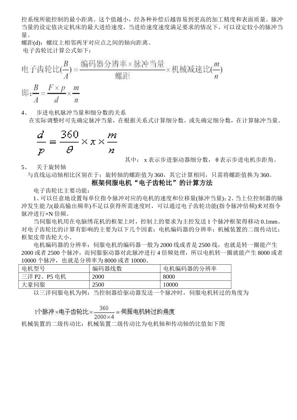 电子齿轮比的计算_第2页