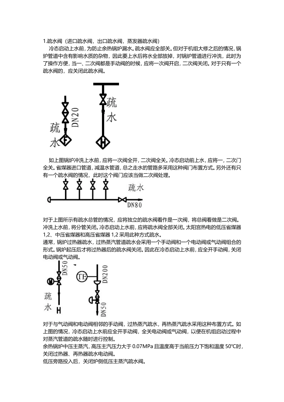 冷态启动阀门状态原则_第1页