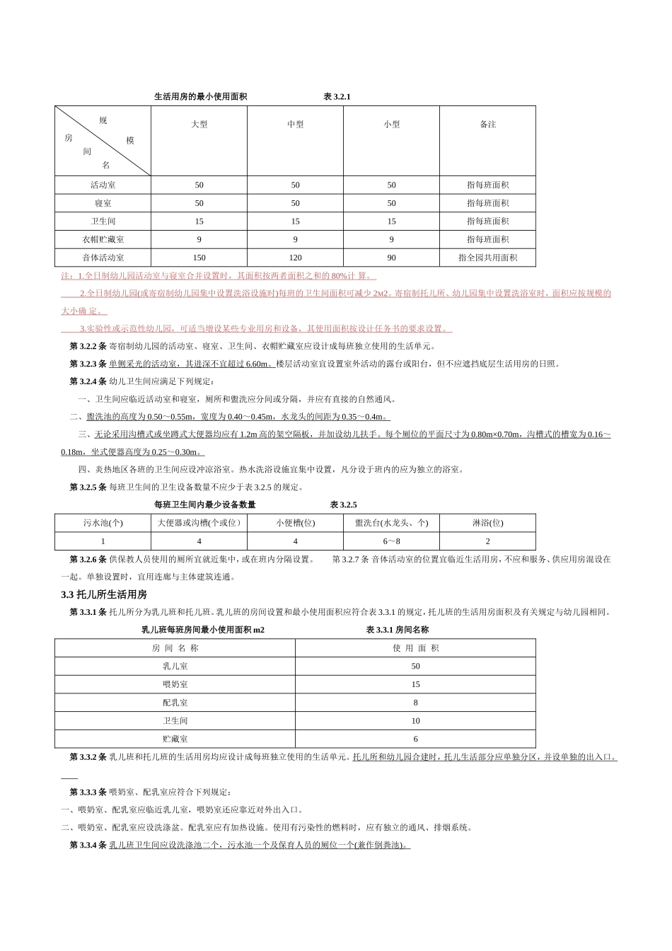 幼儿园建筑设计规范_第3页