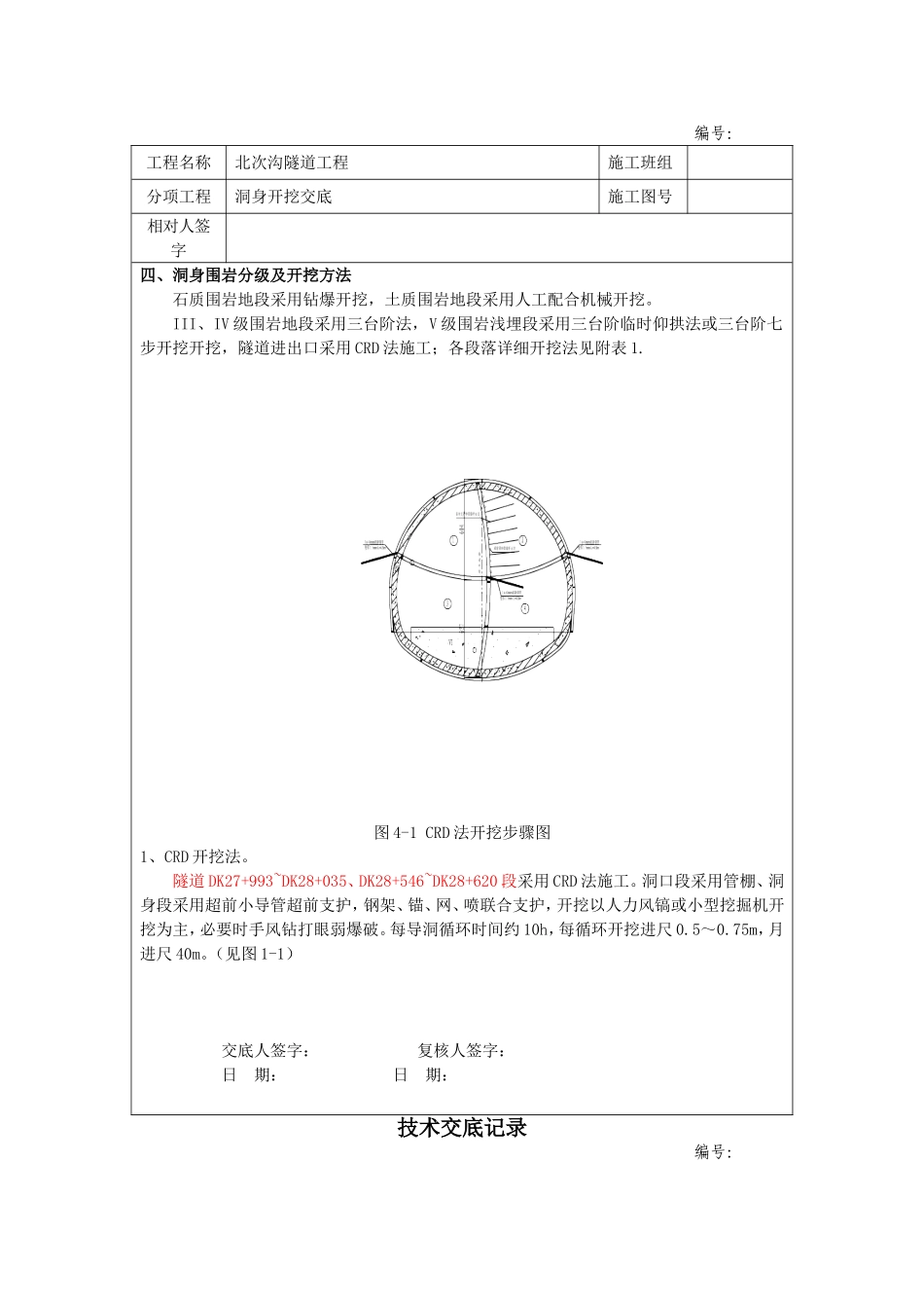 洞身开挖技术交底_第2页