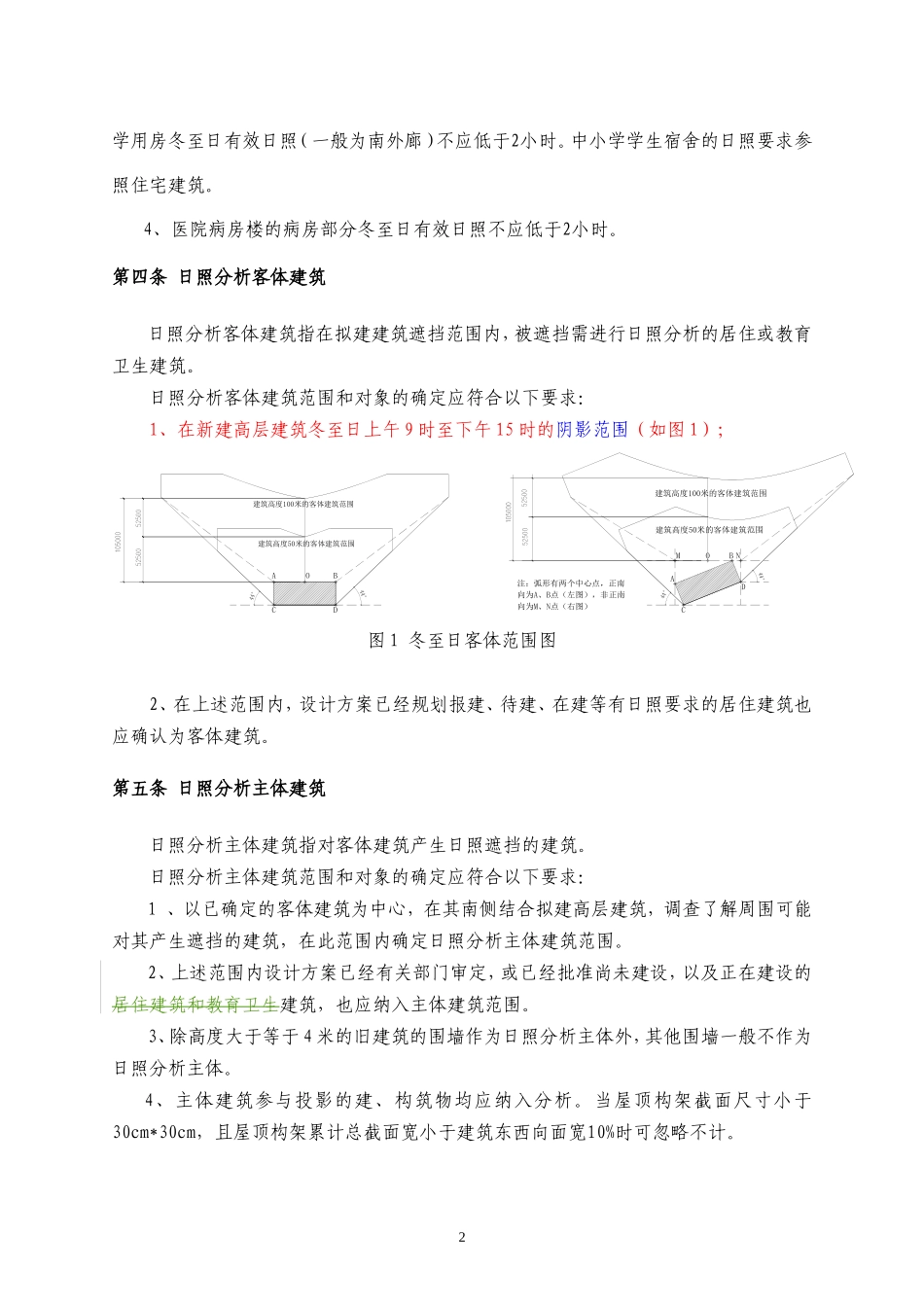 东莞市建设项目日照分析技术管理规则_第2页