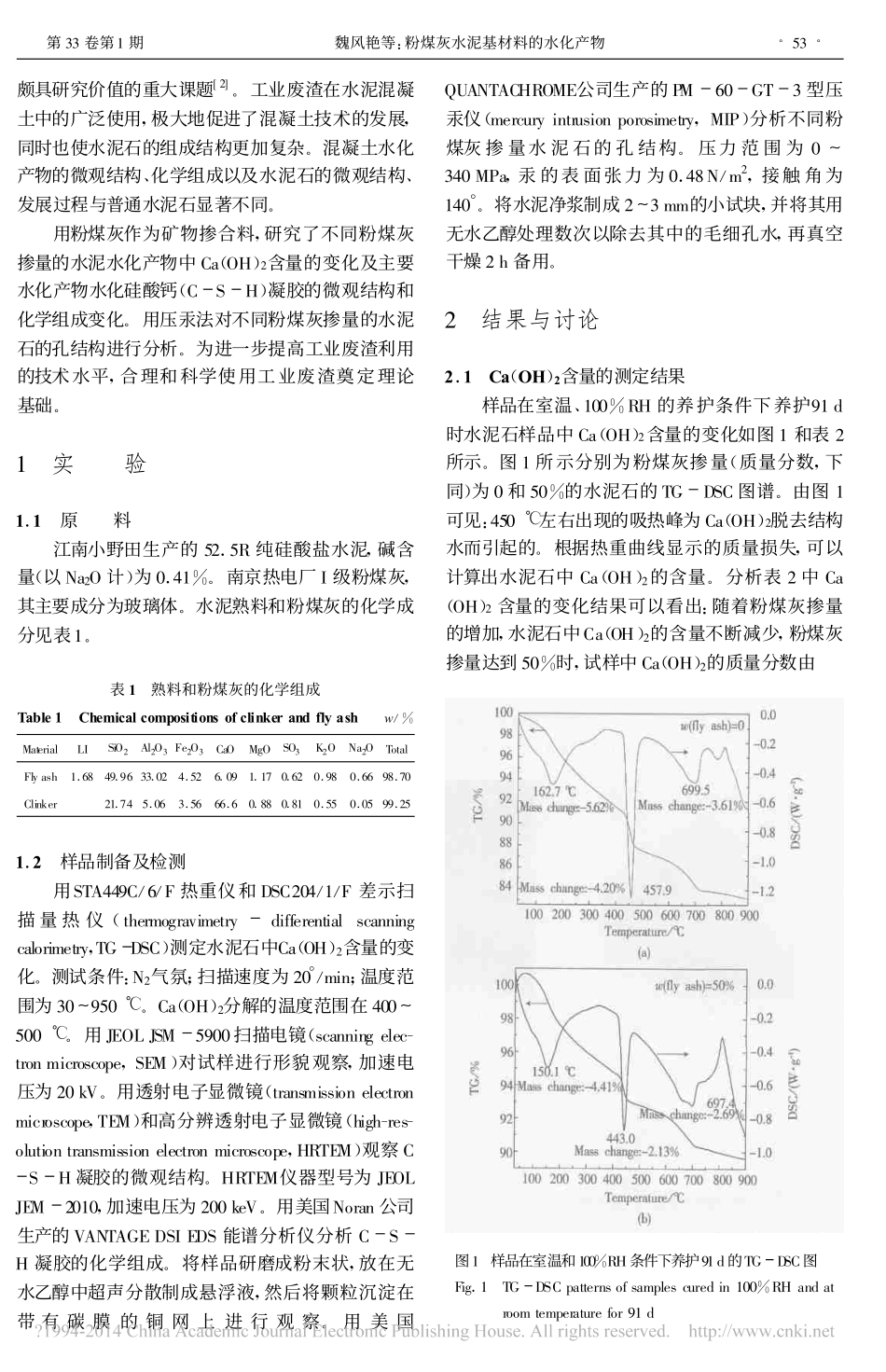 粉煤灰水泥基材料的水化产物_第2页