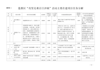 (项目管理)项目任务分解