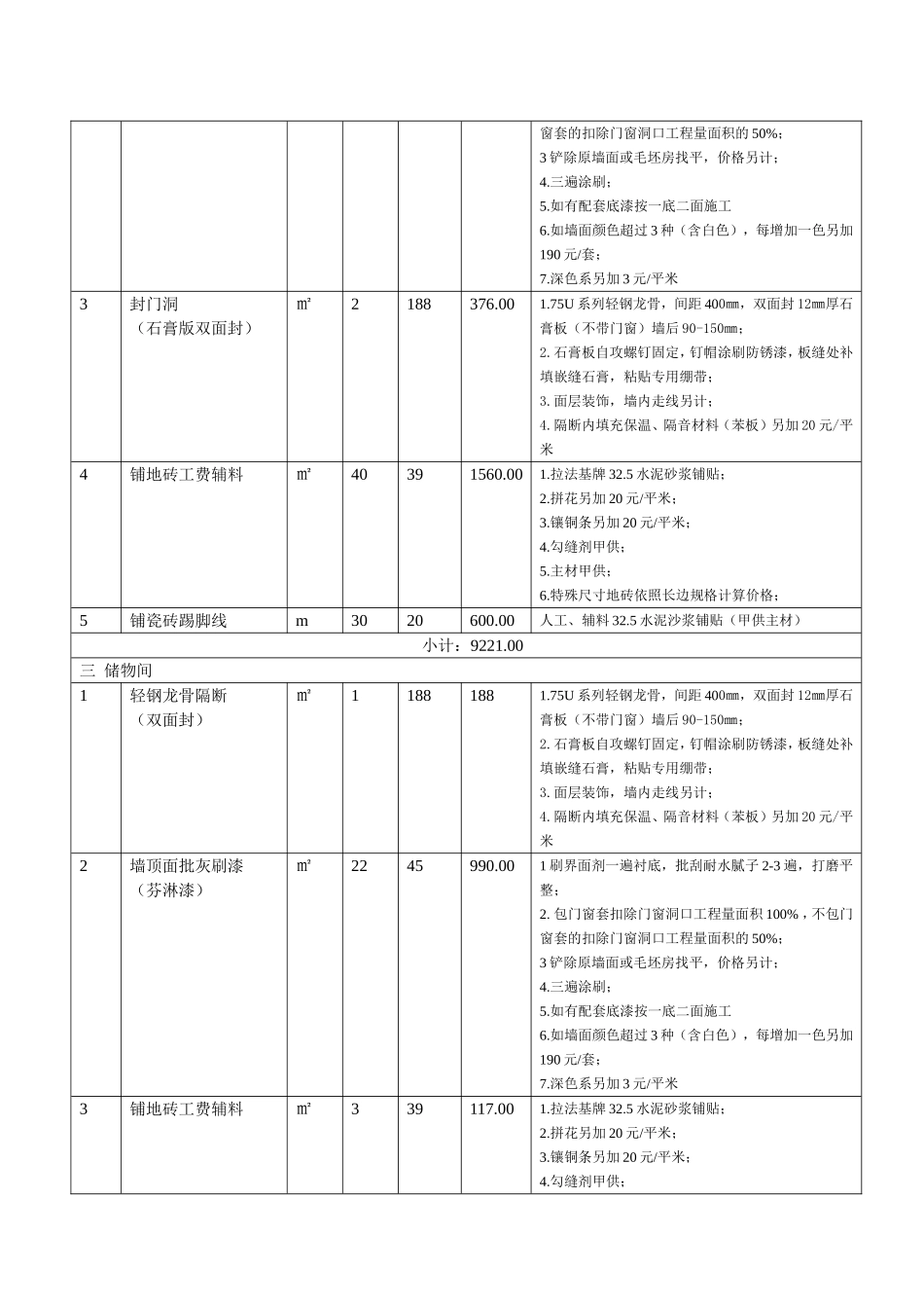 装修预算单.doc4.2_第2页