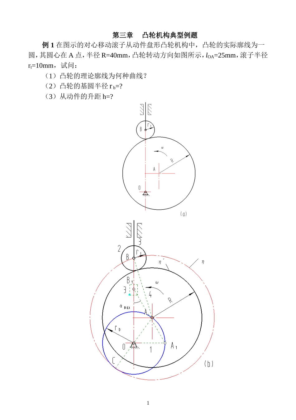 凸轮机构例题_第1页