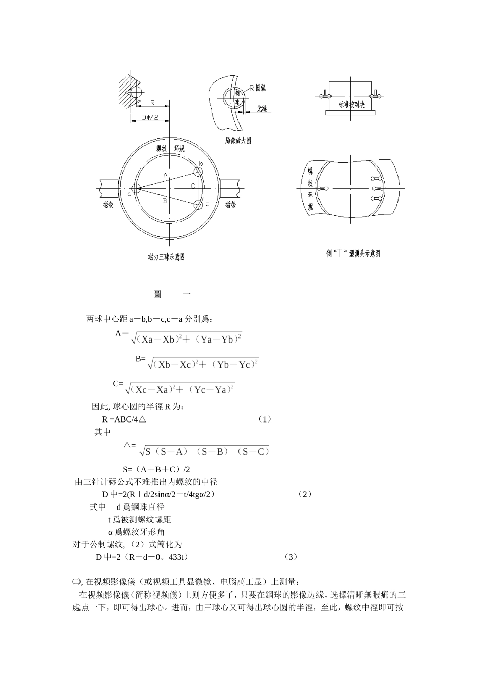 精密测量小规格内螺纹中径的简易方法_第2页