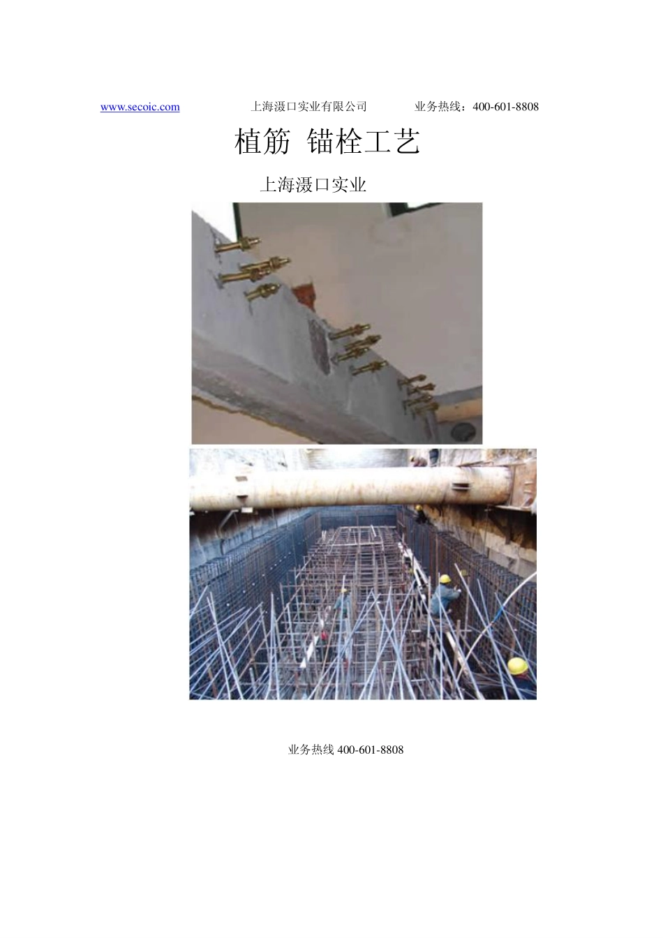 植筋 锚栓工艺_第1页
