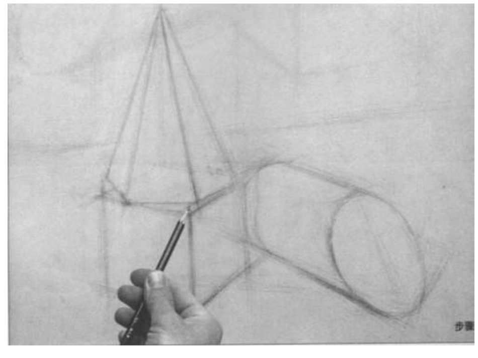 石膏组合体临摹练_第3页