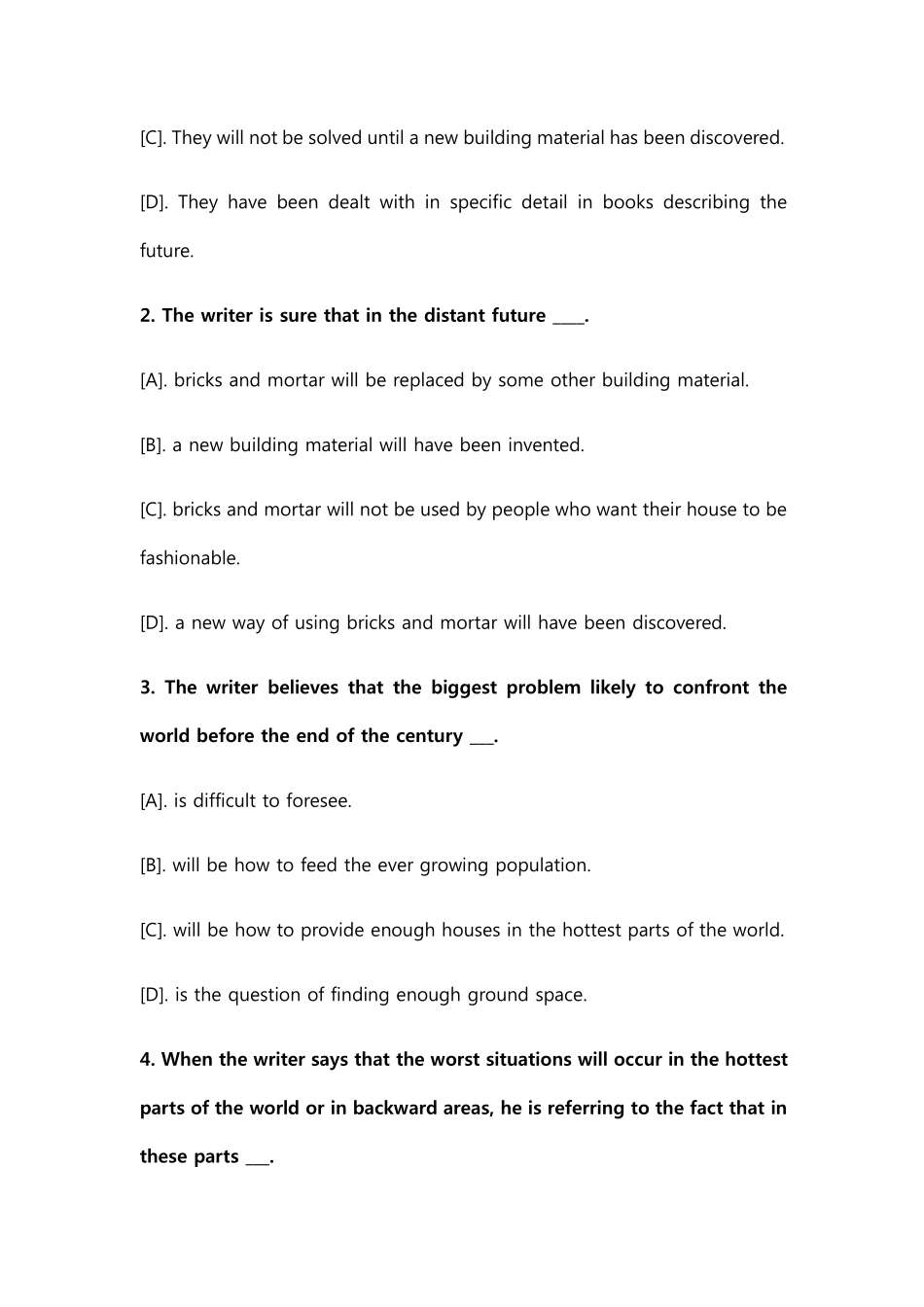 六级阅读第二十七天(提高卷)完整版_第3页