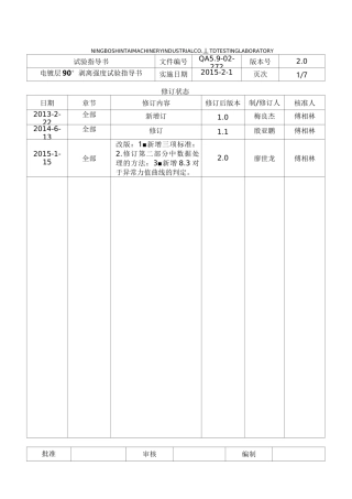 QA5.9-02-272镀层剥离强度