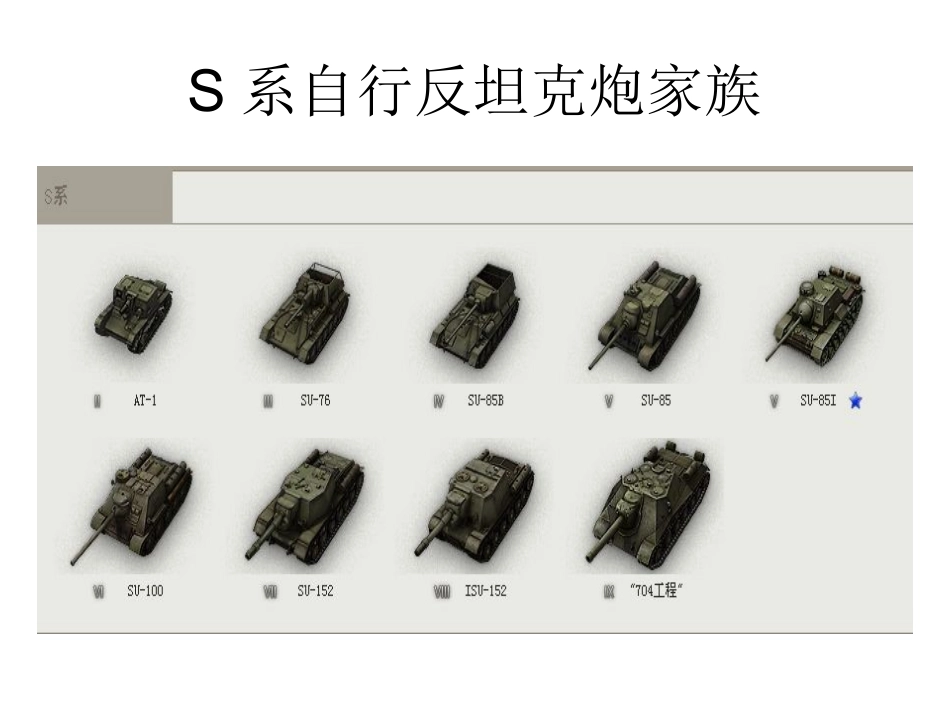 坦克世界-自行反坦克炮总览-平安吉祥制作_第2页