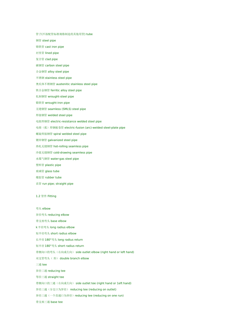 中英文对照表(基本全)_第1页