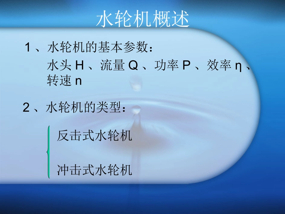 水轮机概述及水电站水系统_第2页