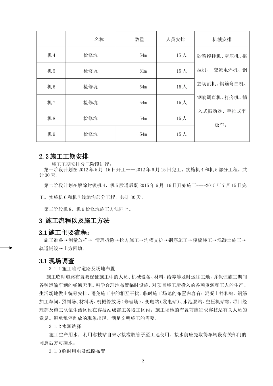检查地沟专项方案_第2页