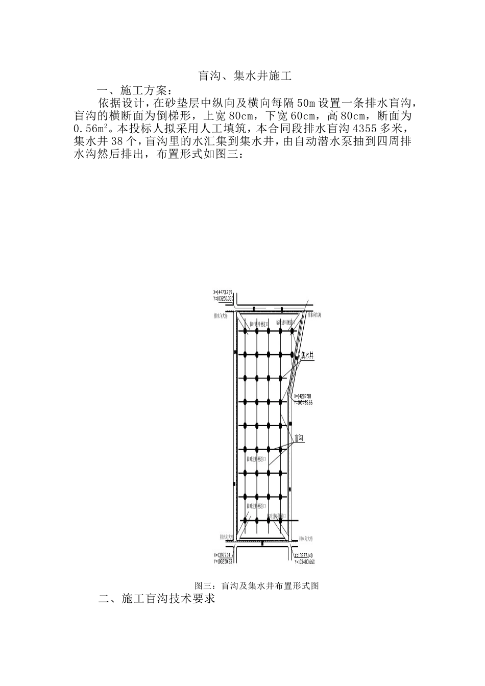 软基工程的盲沟、集水井施工_第1页