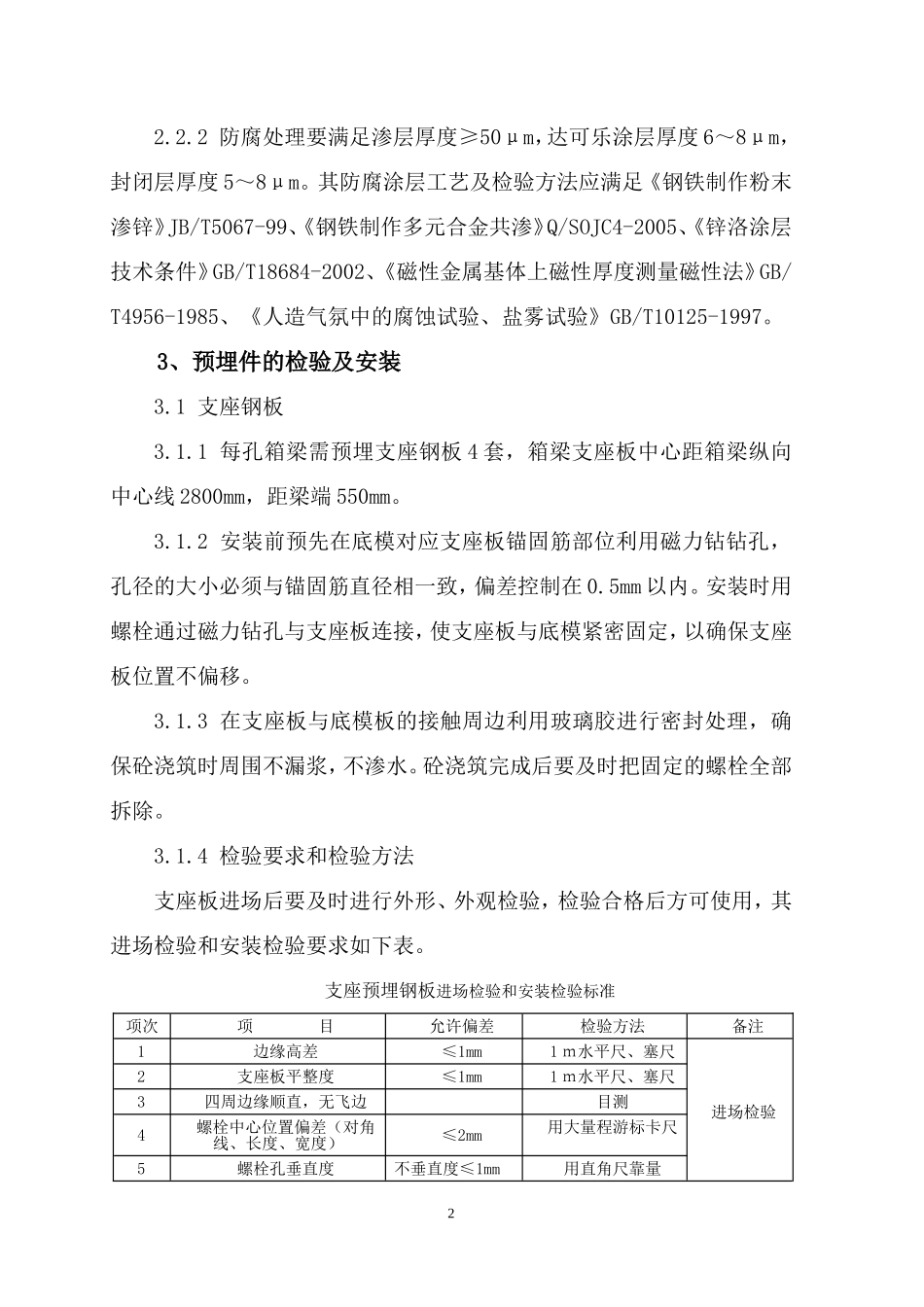 预制箱梁预埋件二级技术交底_第2页