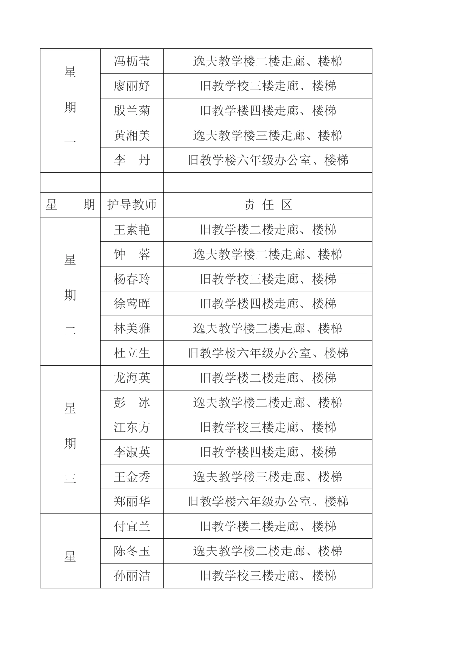 小学楼道安全管理制度_第3页